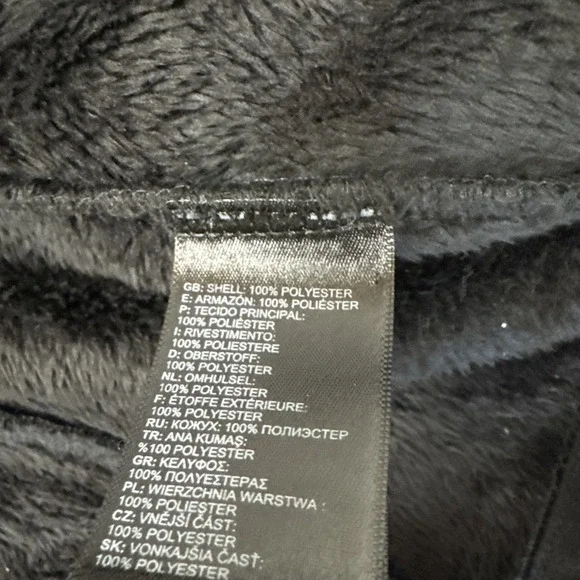 The North Face Jacket Womens XL Black Fleece Full Zip Outdoor - Picture 9 of 10